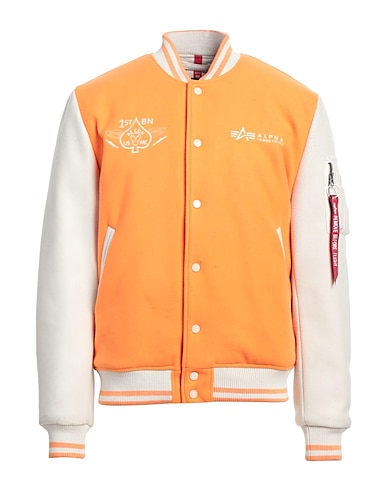 ALPHA INDUSTRIES Jacke Orange 100% Polyester