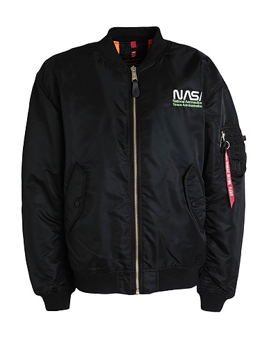 ALPHA INDUSTRIES Bomber Black 100% Nylon