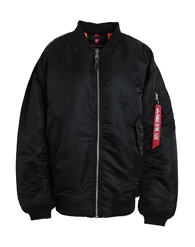 ALPHA INDUSTRIES ブルゾン ブラック ナイロン 100%