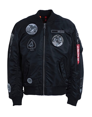 ALPHA INDUSTRIES Bomber Black 100% Nylon