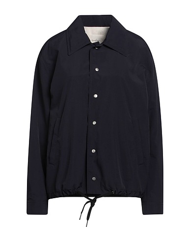 SECOND / LAYER Jacket Navy blue 93% Polyamide, 7% Polyurethane