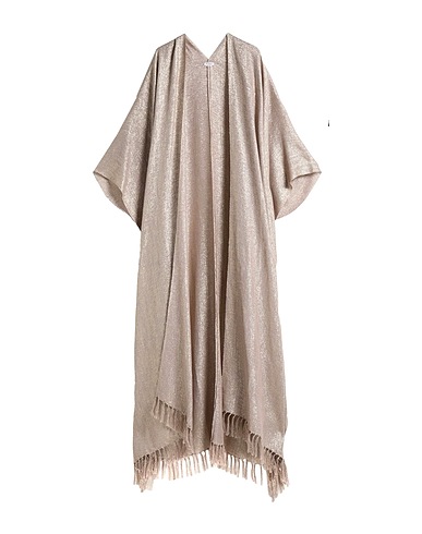 BRUNELLO CUCINELLI Cape Taupe 45% Linen, 37% Polyester, 10% Metallic fiber, 8% Polyamide