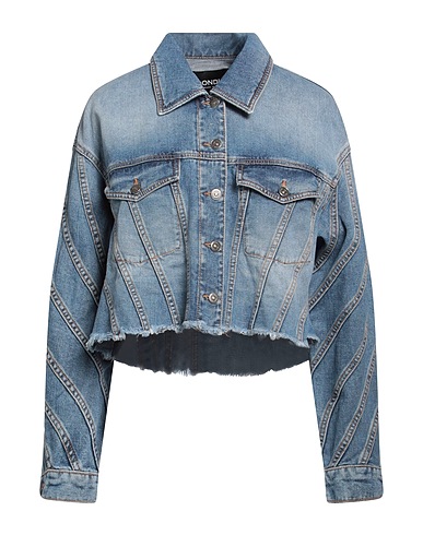 DONDUP Denim jacket Blue 100% Cotton