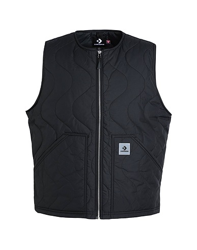 CONVERSE Jacket PADDED VEST BLACK
 Black 100% Polyester