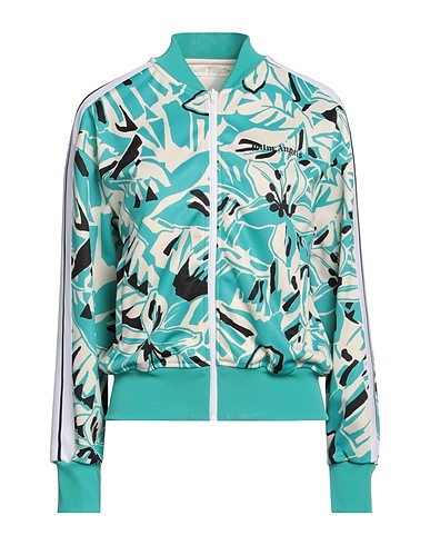 PALM ANGELS Bomber Turquoise 100% Polyester