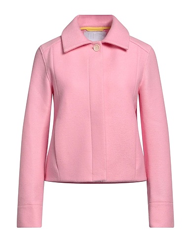 HARRIS WHARF LONDON Coat Pink 100% Virgin Wool