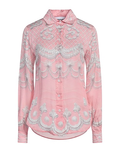 MOSCHINO Floral shirts & blouses Pink 100% Viscose