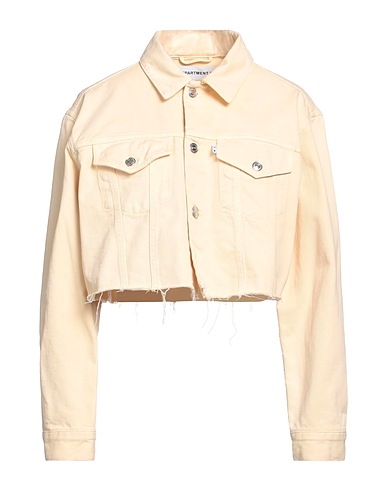 DEPARTMENT 5 Jeansjacke Cremeweiß 100% Baumwolle