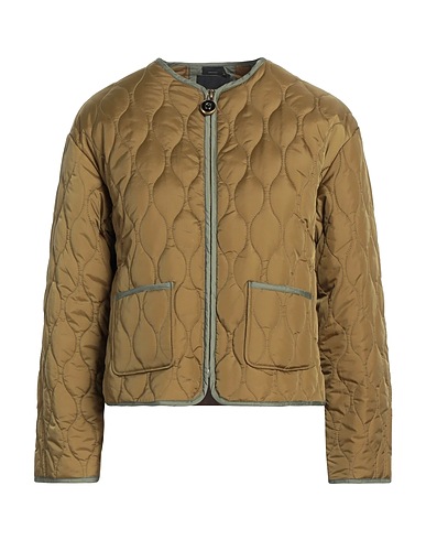 PINKO Shell jacket Military green 100% Polyamide