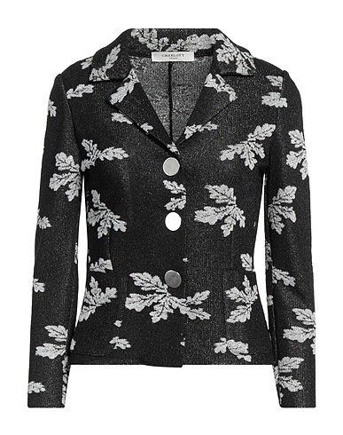 CHARLOTT Blazer NERO 60% Viscose, 40% Polyester