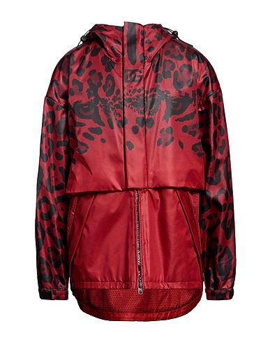 DOLCE&GABBANA Jacket Brick red 70% Cotton, 30% Polyester