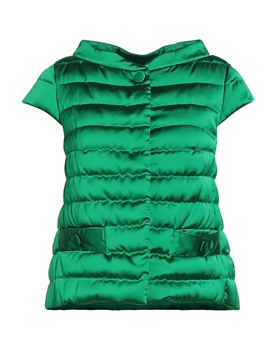 HERNO Piumino Verde 100% Poliestere, Cotone