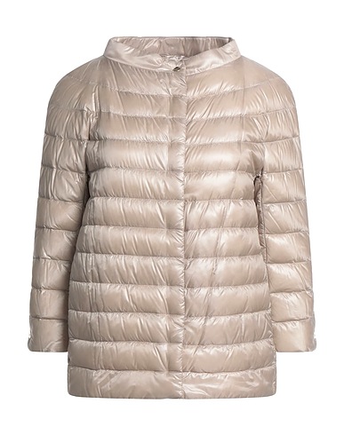 HERNO Shell  jacket Beige 100% Polyamide, Polyester, Cotton