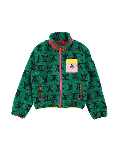 SAVE THE DUCK Teddy Coat Green 100% Recycled polyester