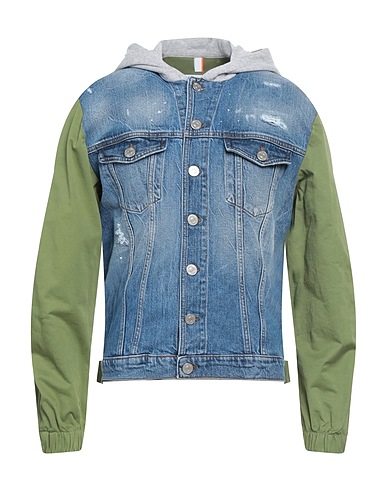 PMDS PREMIUM MOOD DENIM SUPERIOR Denim jacket 99% Cotton, 1% Elastane