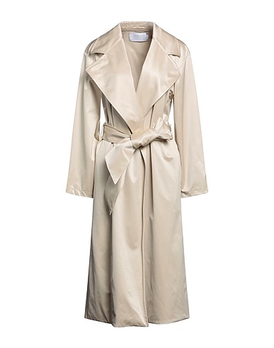 HARRIS WHARF LONDON Full-length jacket Beige 100% Polyester