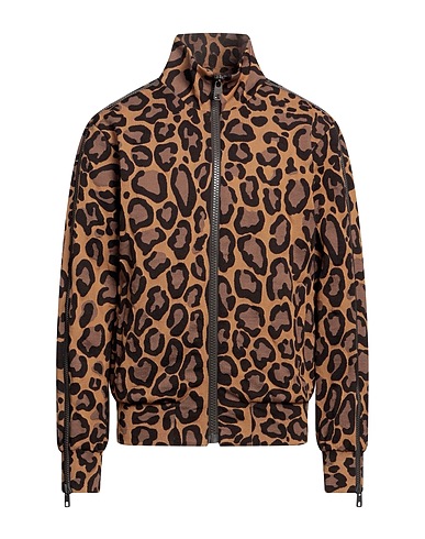 DOLCE&GABBANA Jacket Camel 40% Polyester, 37% Cotton, 23% Polyamide