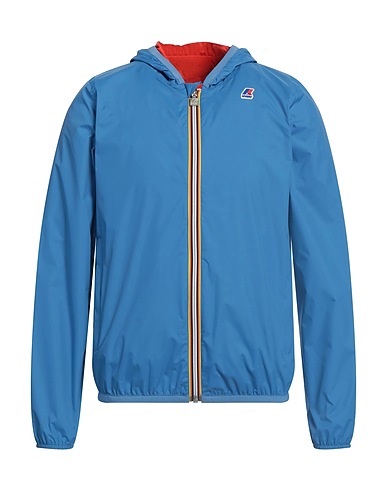 K-WAY Giubbotto Azzurro 100% Poliammide