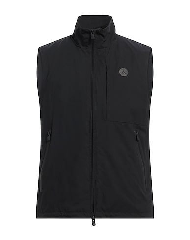 PEOPLE OF SHIBUYA Gilet NERO 50% Recycled polyester, 50% Polyester