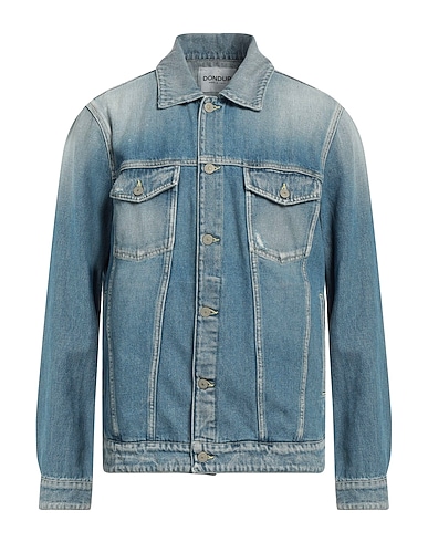 DONDUP Denim jacket Blue 100% Cotton