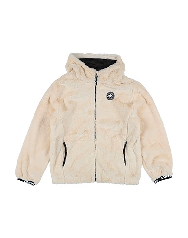 CONVERSE Teddy Coat FAUX FUR JKT
 Beige 100% Polyester