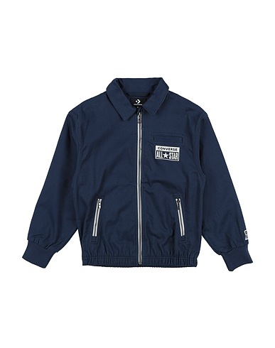 CONVERSE Bomber LIFESTYLE TWILL COACHES JACKET
 Blu notte 98% Cotone, 2% Elastan