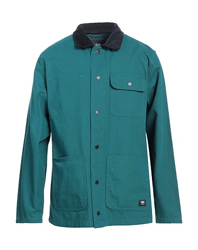 VANS Jacket Deep teal 100% Cotton