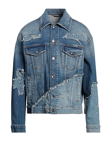 DOLCE&GABBANA Denim jacket 98% Cotton, 2% Elastane