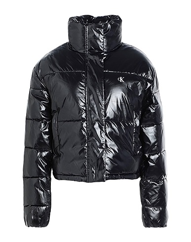 CALVIN KLEIN JEANS Shell jacket Black 100% Polyamide