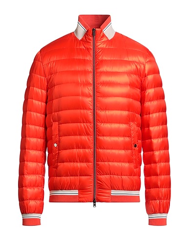 HERNO Piumino ROSSO POMODORO 100% Poliammide
