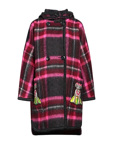 MAISON COMMON Coat Fuchsia 100% Virgin Wool