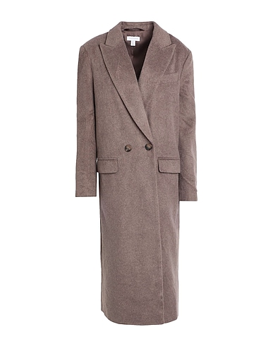 TOPSHOP Double breasted pea coat 78% Textile fibers, 9% Viscose, 7% Nylon, 5% Wool, 1% Cotton