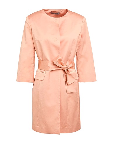 D.EXTERIOR Full-length jacket Blush 65% Viscose, 33% Cotton, 2% Elastane