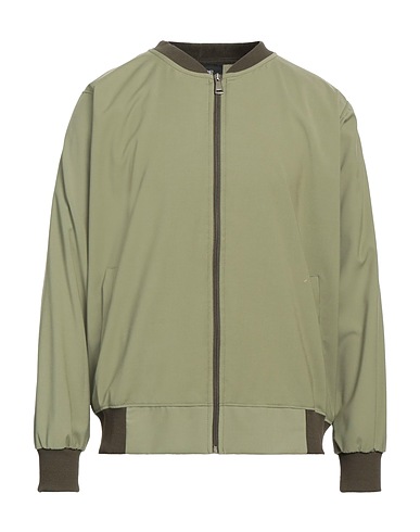 DIEGO RODRIGUEZ Bomber Sage green 69% Polyester, 29% Viscose, 2% Elastane