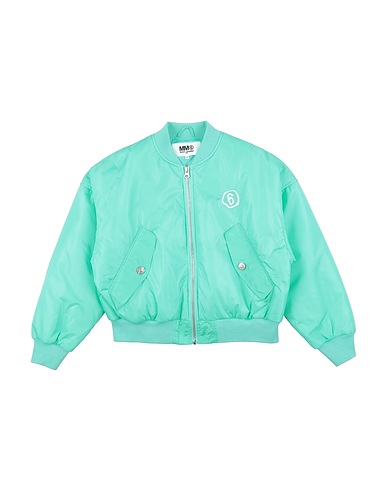 MM6 MAISON MARGIELA Bomber Turquoise 100% Polyamide, Cotton, Polyester, Elastane