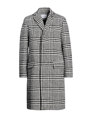 NAVIGLIO MILANO Coat Black 37% Acrylic, 30% Polyester, 20% Wool, 11% Alpaca wool, 2% Other Fibres