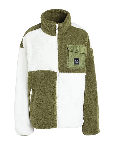 VANS Teddy Coat White 100% Polyester