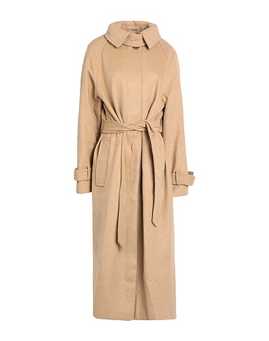 TOPSHOP Mantel Sand 68% Polyester, 24% Acryl, 6% Andere Fasern, 2% Wolle