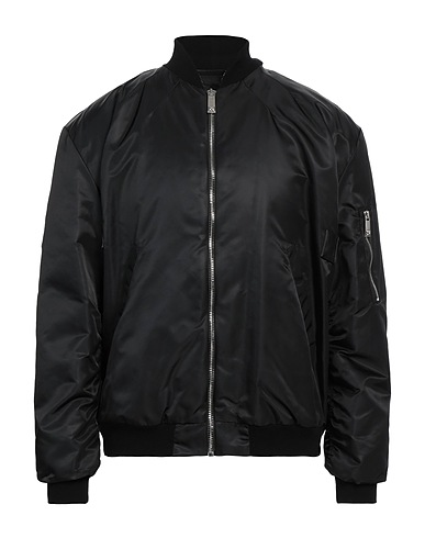 JOHN RICHMOND Bomber Black 100% Nylon, Polyester