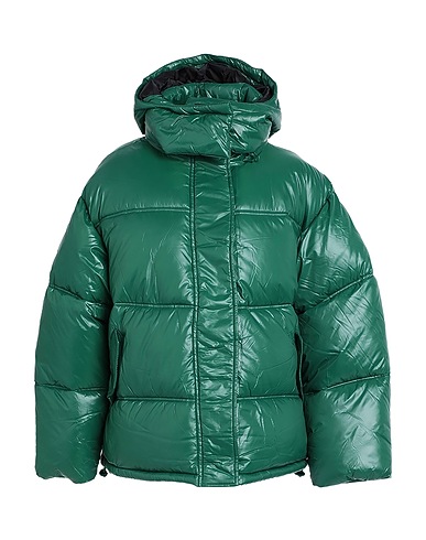 TOPSHOP Shell jacket Green 100% Nylon