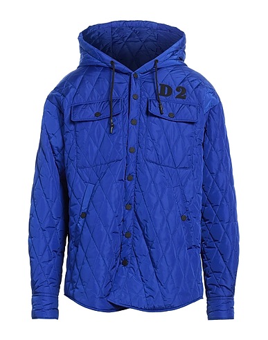 DSQUARED2 Shell jacket Bright blue 100% Polyamide