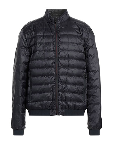 FAY Shell jacket Midnight blue 100% Polyamide, Elastane