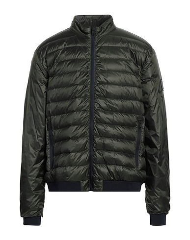 FAY Piumino Verde militare 100% Poliammide, Elastan