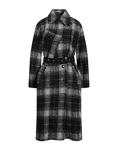 MARANT ÉTOILE Coat Charcoal 63% Wool, 33% Polyester, 4% Other Fibres