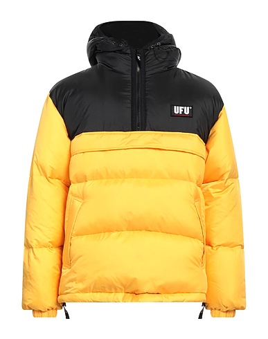 USED FUTURE Shell jacket Yellow 100% Polyester