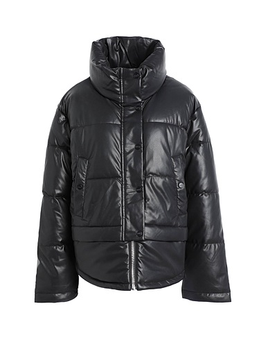 DKNY Shell  jacket Black 100% Polyamide
