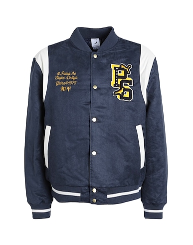 PUMA X STAPLE Bomber PUMA X STAPLE Varsity Jacket
 Navy 100% Polyester, Polyurethane
