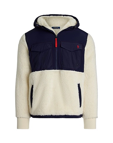 POLO RALPH LAUREN Hooded track jacket  Midnight blue 100% Recycled polyester