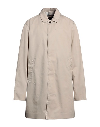 BARBOUR Full-length jacket Beige 65% Polyester, 35% Cotton, Polyurethane