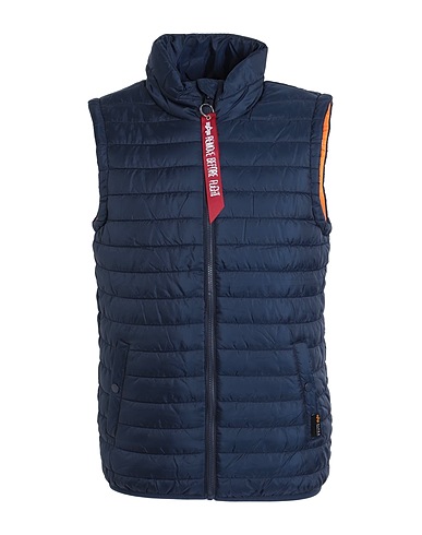 ALPHA INDUSTRIES Giubbotto Blu navy 100% Poliestere